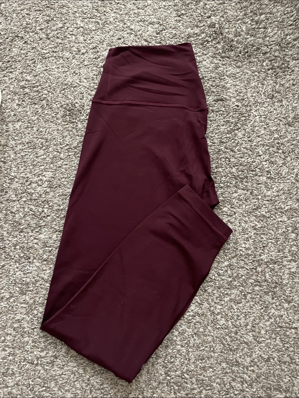 lululemon athletica Burgundy Align Leggings